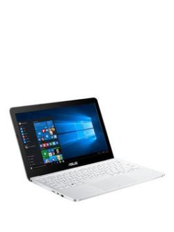 Asus Eeebook E200Ha-Fd0005Ts Intel&Reg; Atom&Trade; Processor, 2Gb Ram, 32Gb Storage, 11.6 Inch Laptop - White - Laptop With Mcafee Livesafe